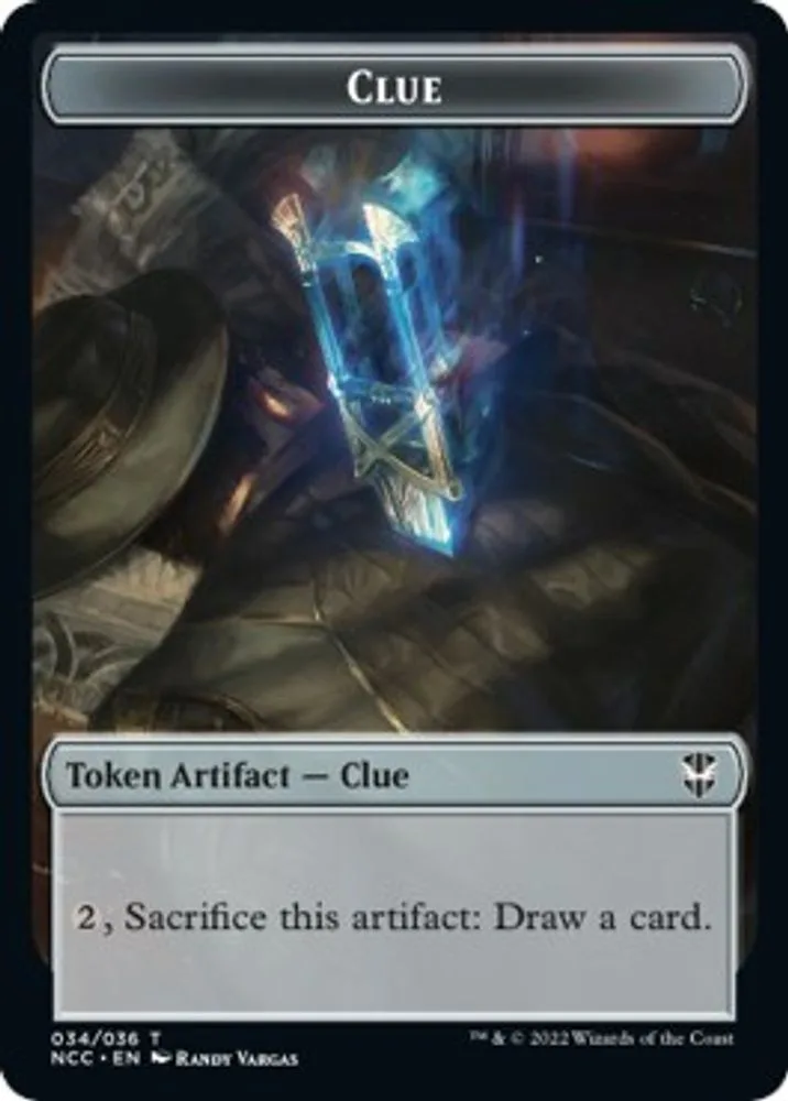 Clue // Elephant Double-Sided Token