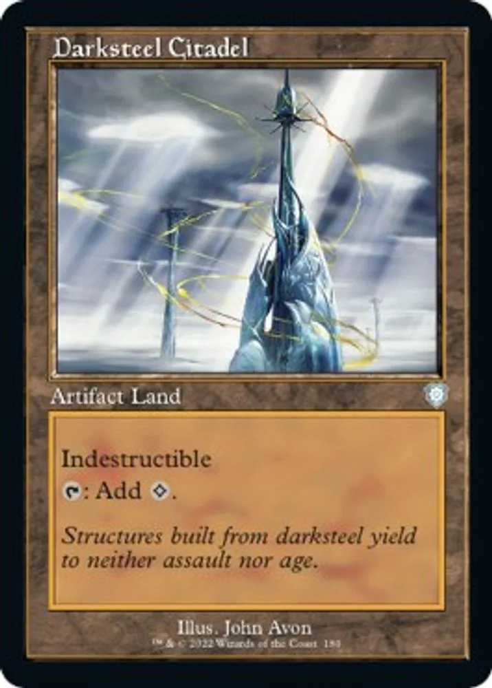 Darksteel Citadel (Retro Frame)