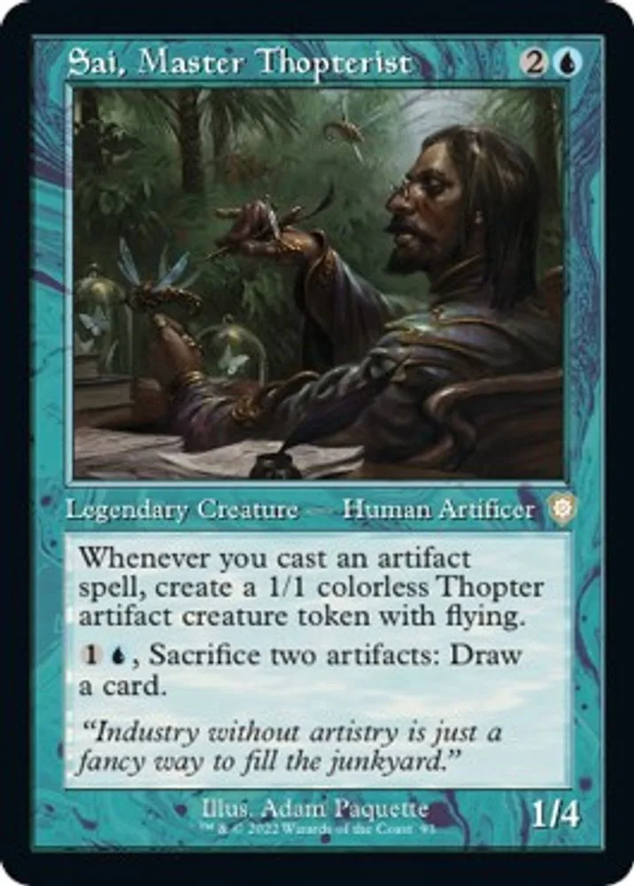 Sai, Master Thopterist (Retro Frame)