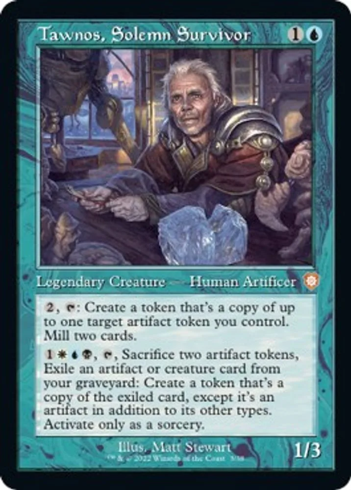 Tawnos, Solemn Survivor (Retro Frame)