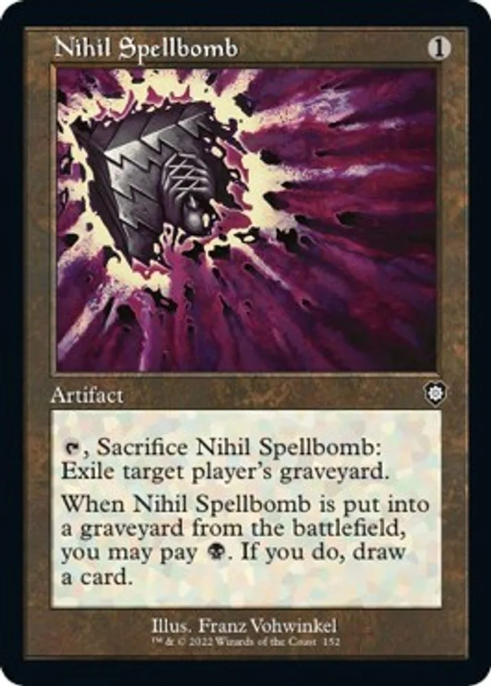 Nihil Spellbomb (Retro Frame)