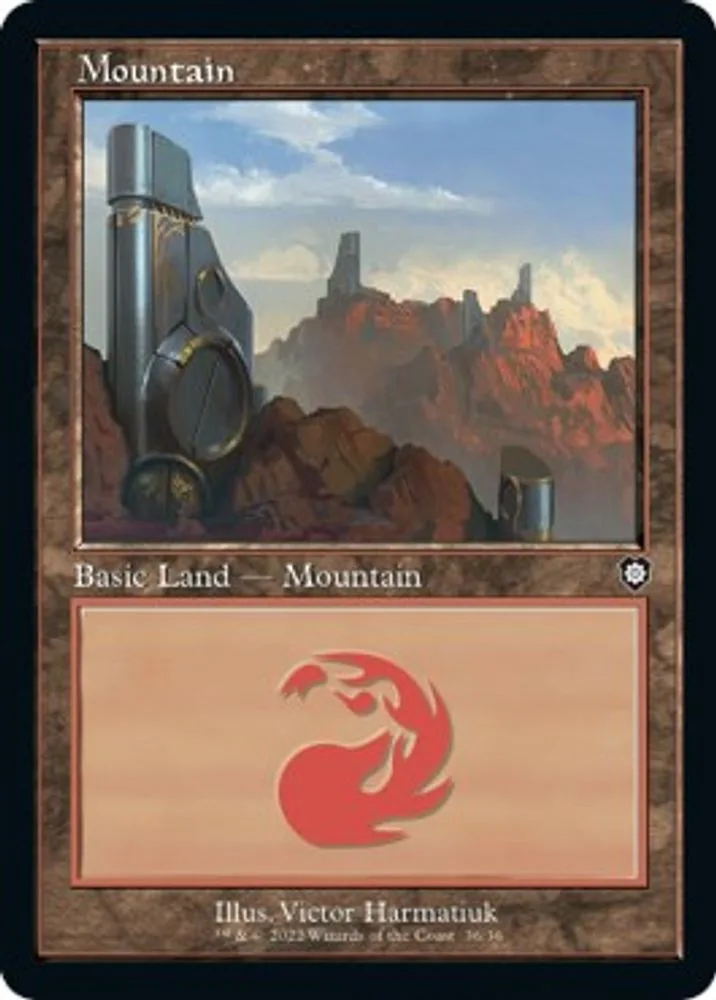 Mountain (Retro Frame)