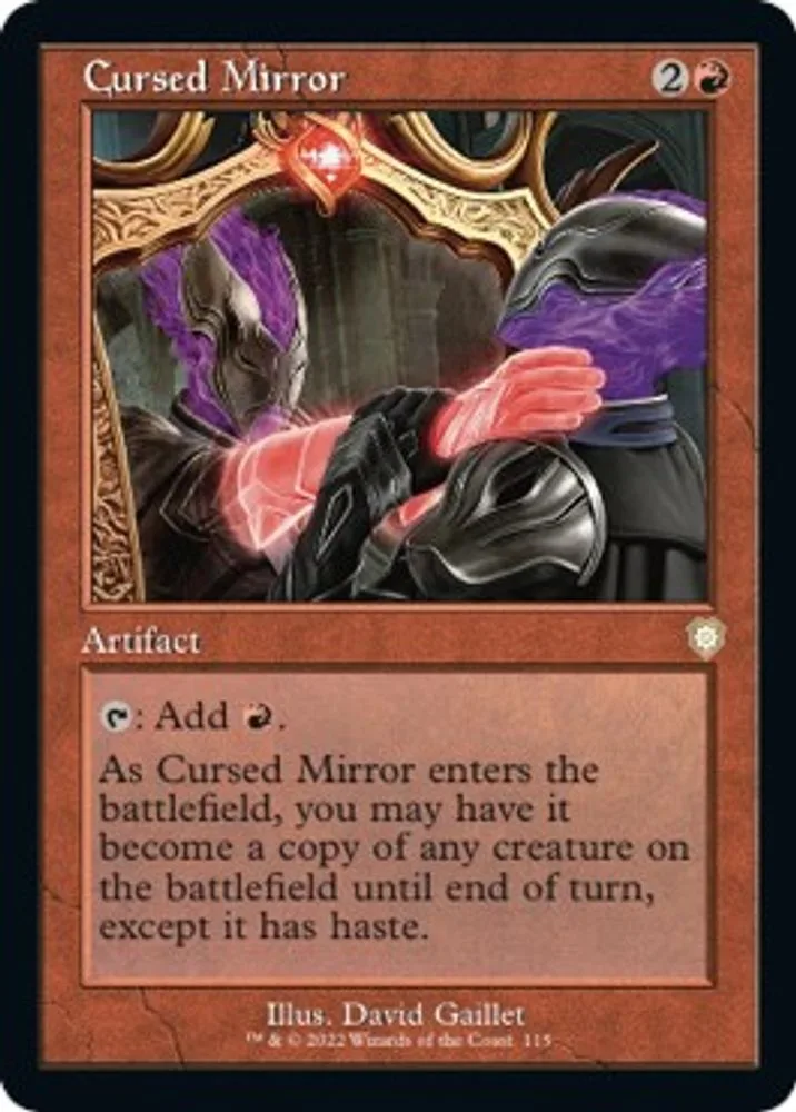 Cursed Mirror (Retro Frame)