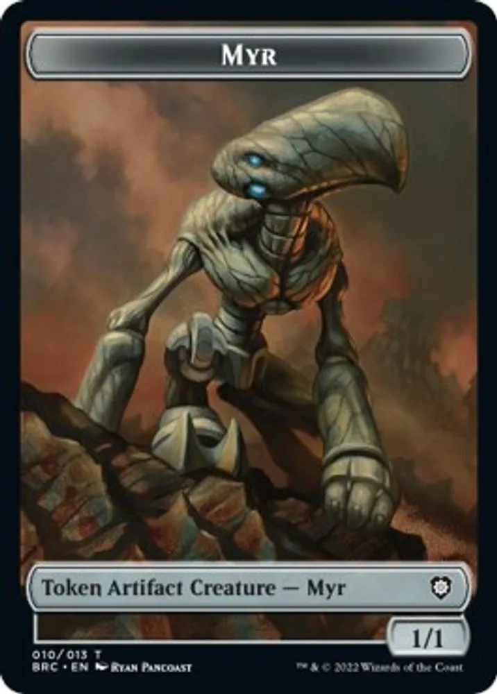 Myr // Thopter Double-Sided Token