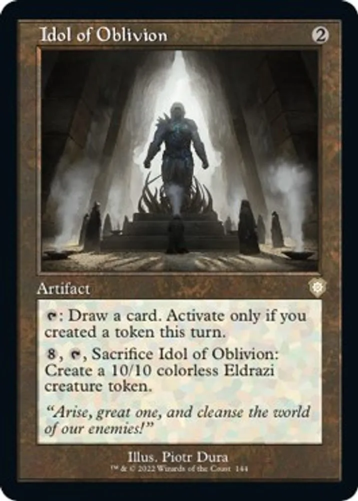 Idol of Oblivion (Retro Frame)