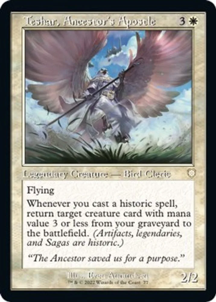 Teshar, Ancestor's Apostle (Retro Frame)
