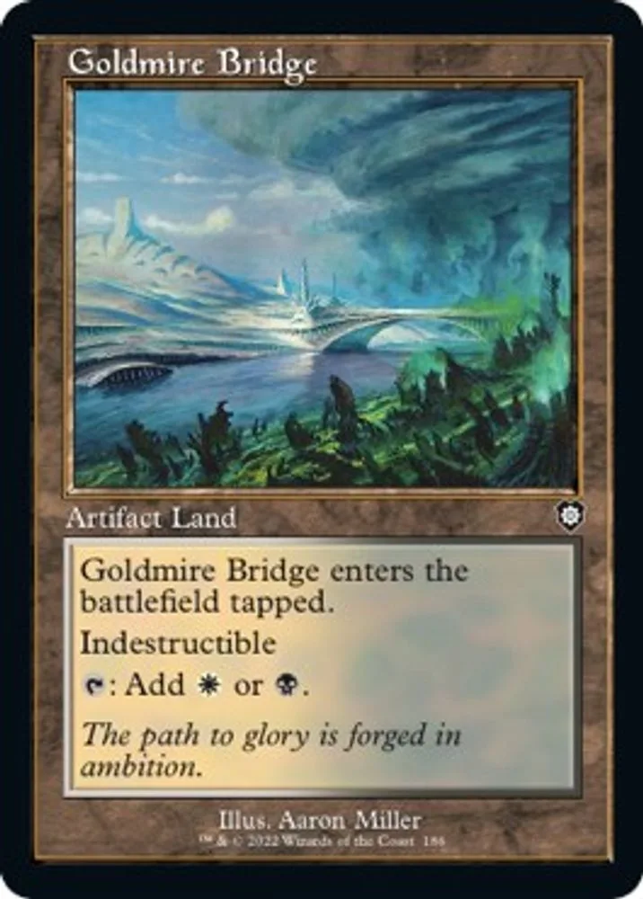 Goldmire Bridge (Retro Frame)