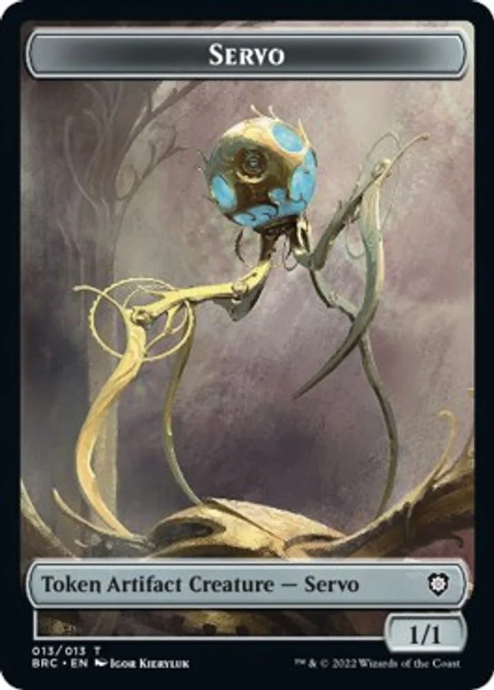 Servo // Construct (005) Double-Sided Token
