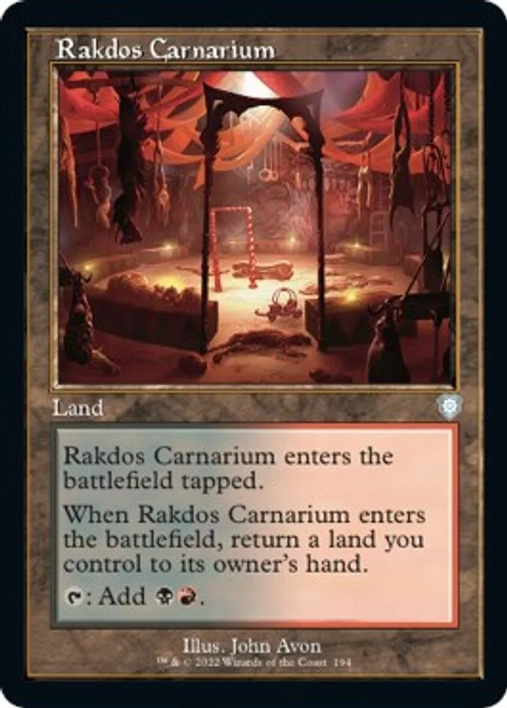 Rakdos Carnarium (Retro Frame)