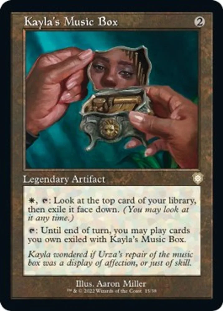Kayla's Music Box (Retro Frame)