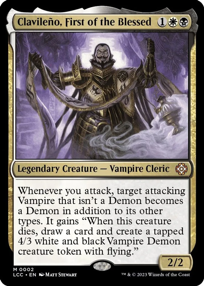 Clavileno, First of the Blessed