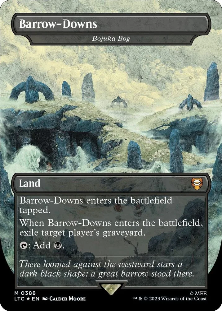 Barrow-Downs - Bojuka Bog (Borderless · Surge Foil)