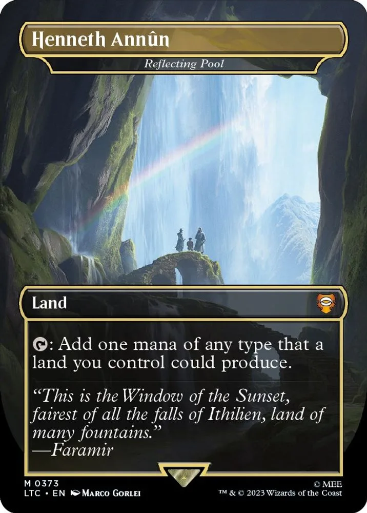 Henneth Annun - Reflecting Pool (Borderless)