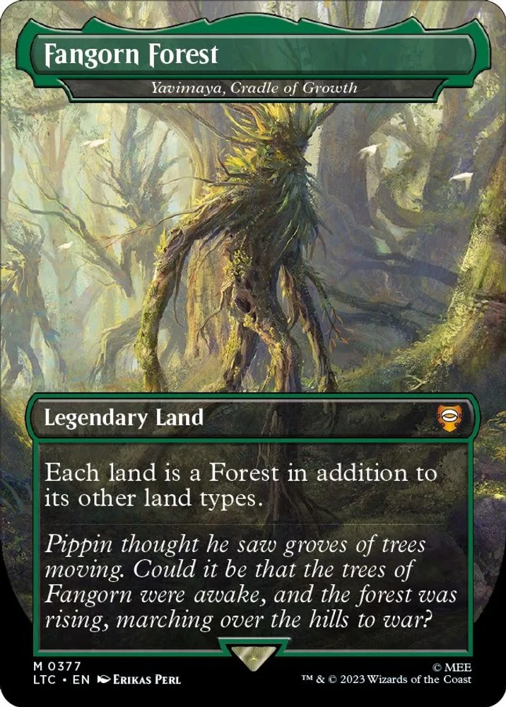 Fangorn Forest - Yavimaya, Cradle of Growth (Borderless)