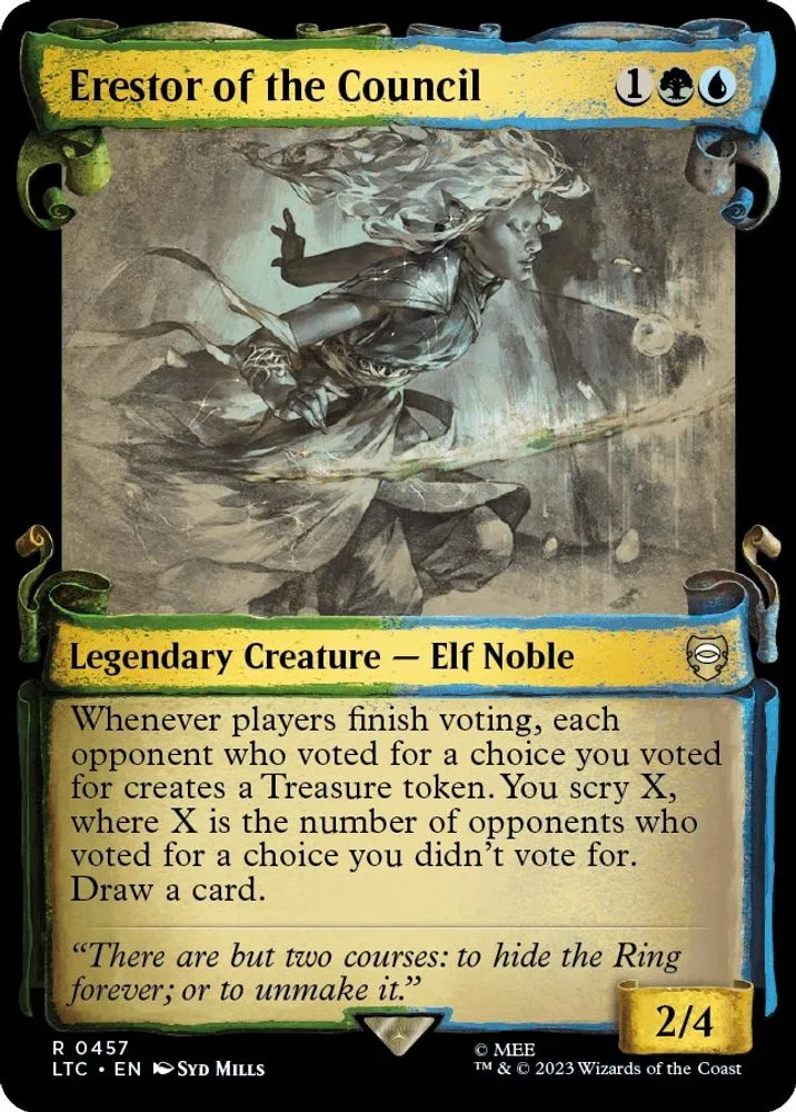Erestor of the Council (Showcase Scrolls)
