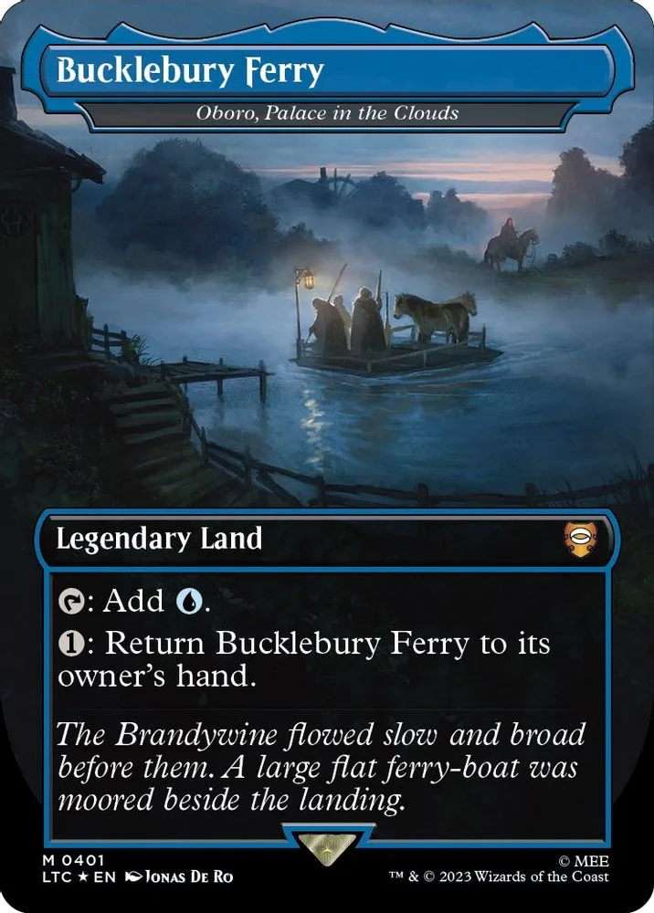 Bucklebury Ferry - Oboro, Palace in the Clouds (Borderless · Surge Foil)