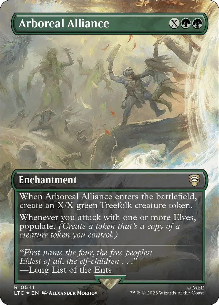 Arboreal Alliance (Borderless · Surge Foil)