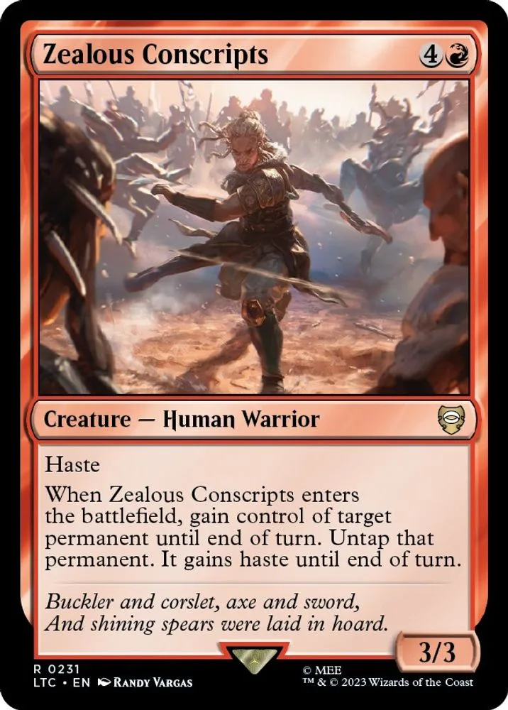 Zealous Conscripts