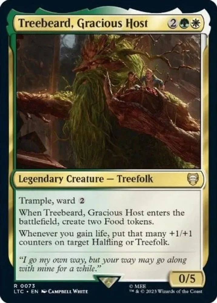 Treebeard, Gracious Host
