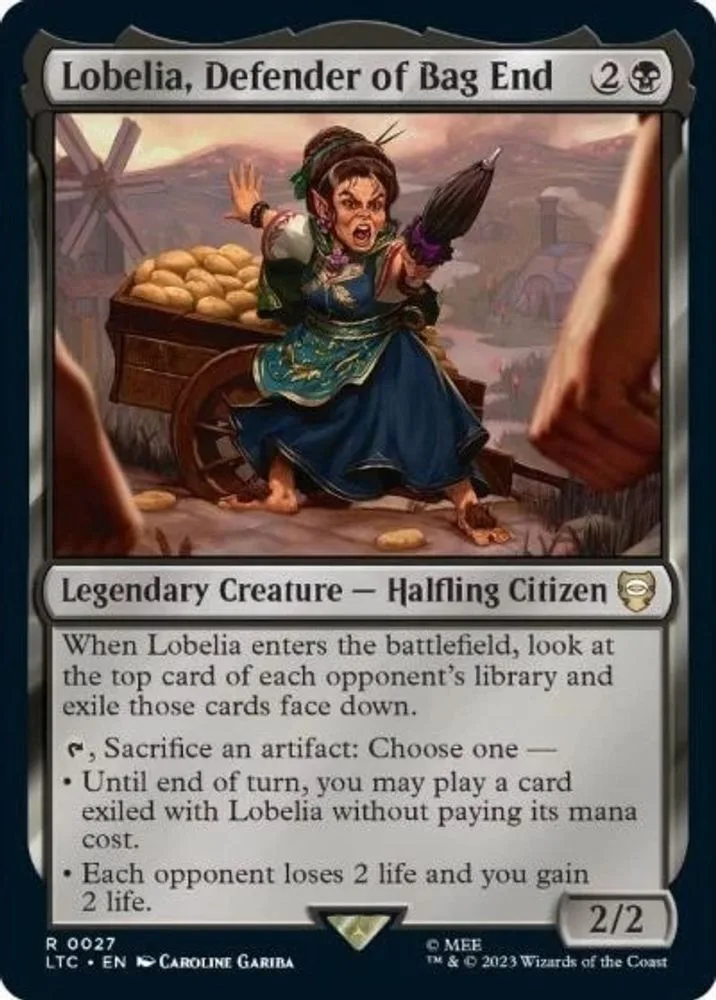Lobelia, Defender of Bag End