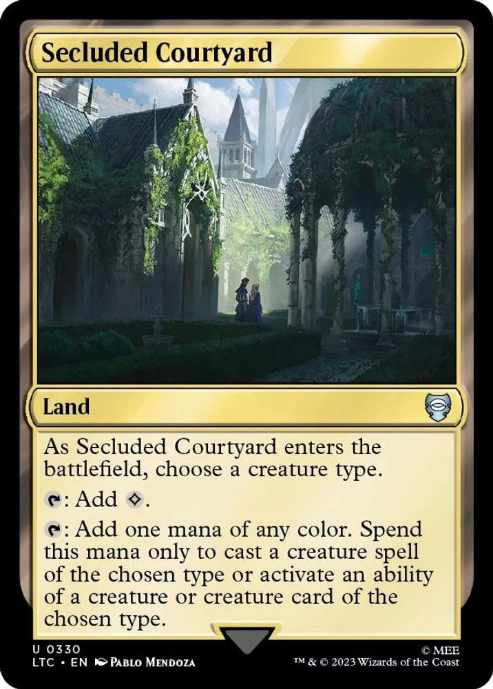 Secluded Courtyard