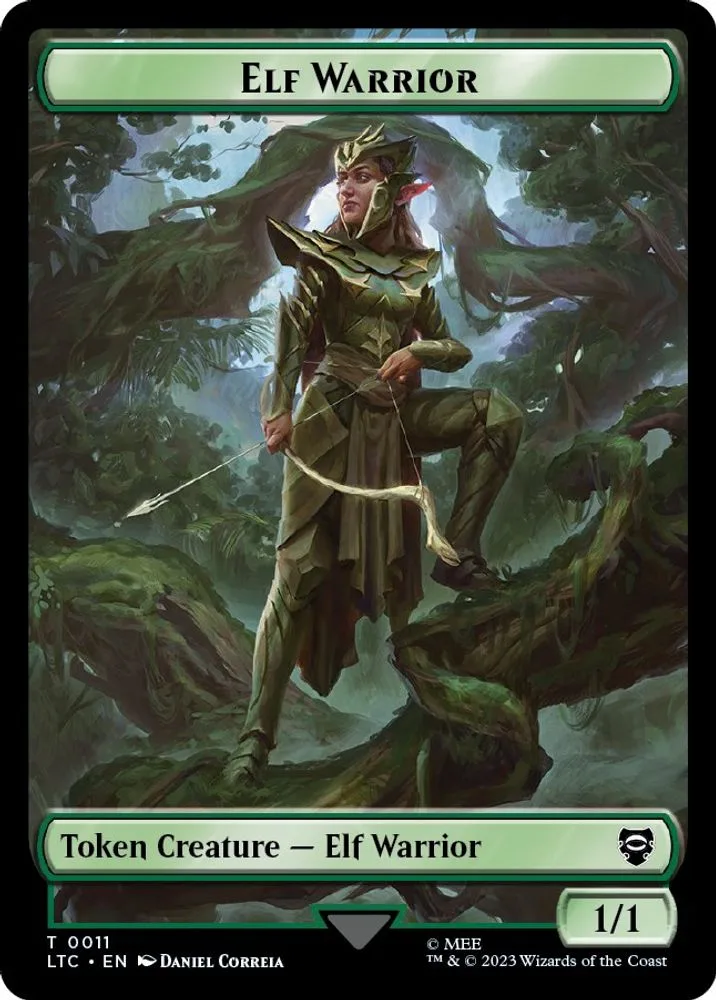 Elf Warrior // Insect Double-Sided Token