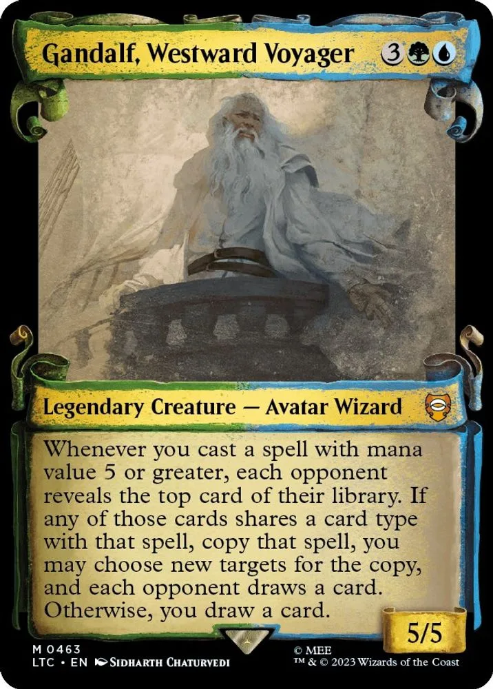 Gandalf, Westward Voyager (Showcase Scrolls)