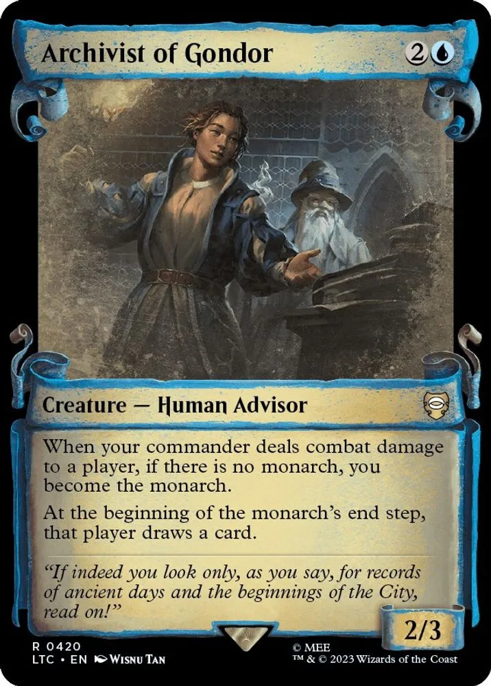 Archivist of Gondor (Showcase Scrolls)