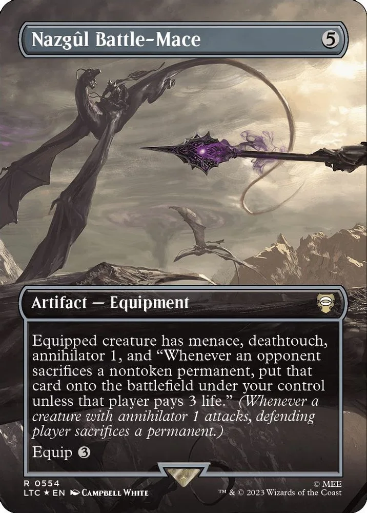 Nazgul Battle-Mace (Borderless · Surge Foil)