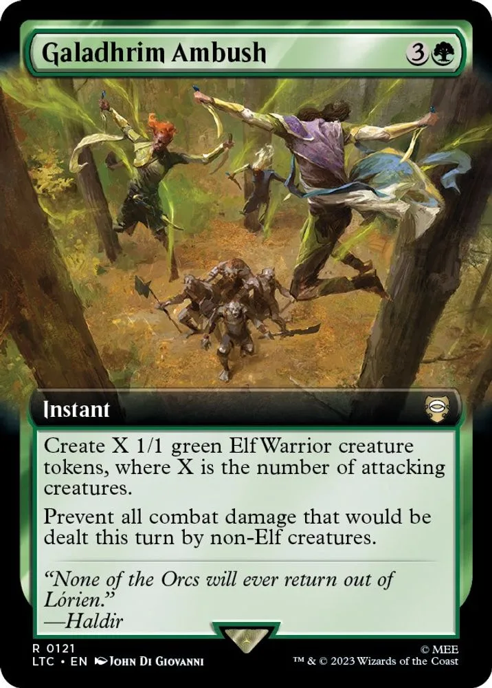 Galadhrim Ambush (Extended Art)