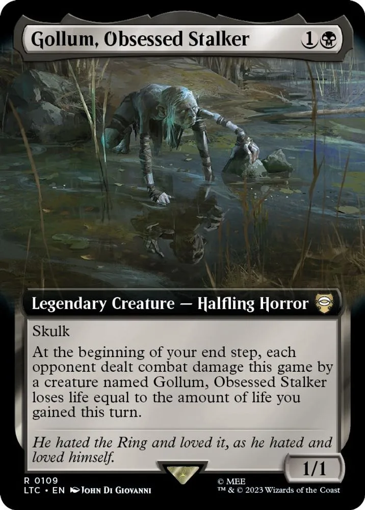 Gollum, Obsessed Stalker (Extended Art)