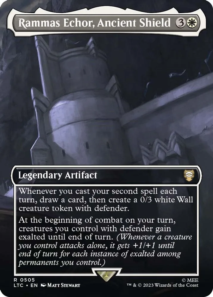 Rammas Echor, Ancient Shield (Borderless)