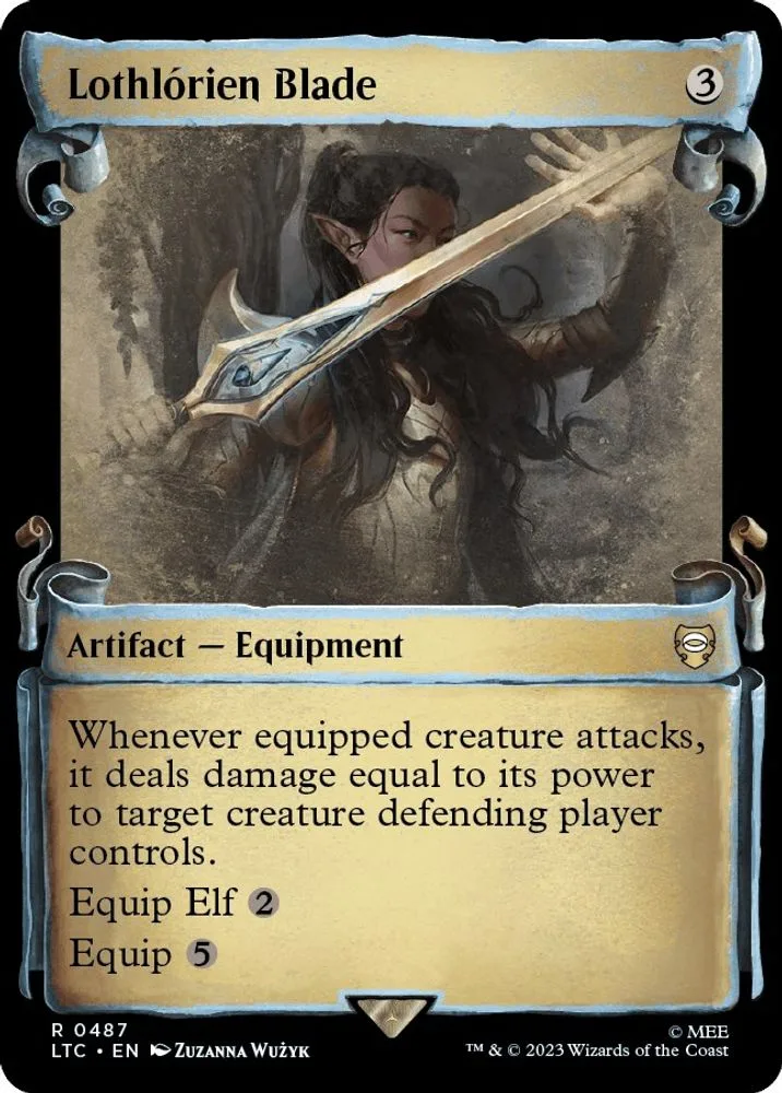 Lothlorien Blade (Showcase Scrolls)