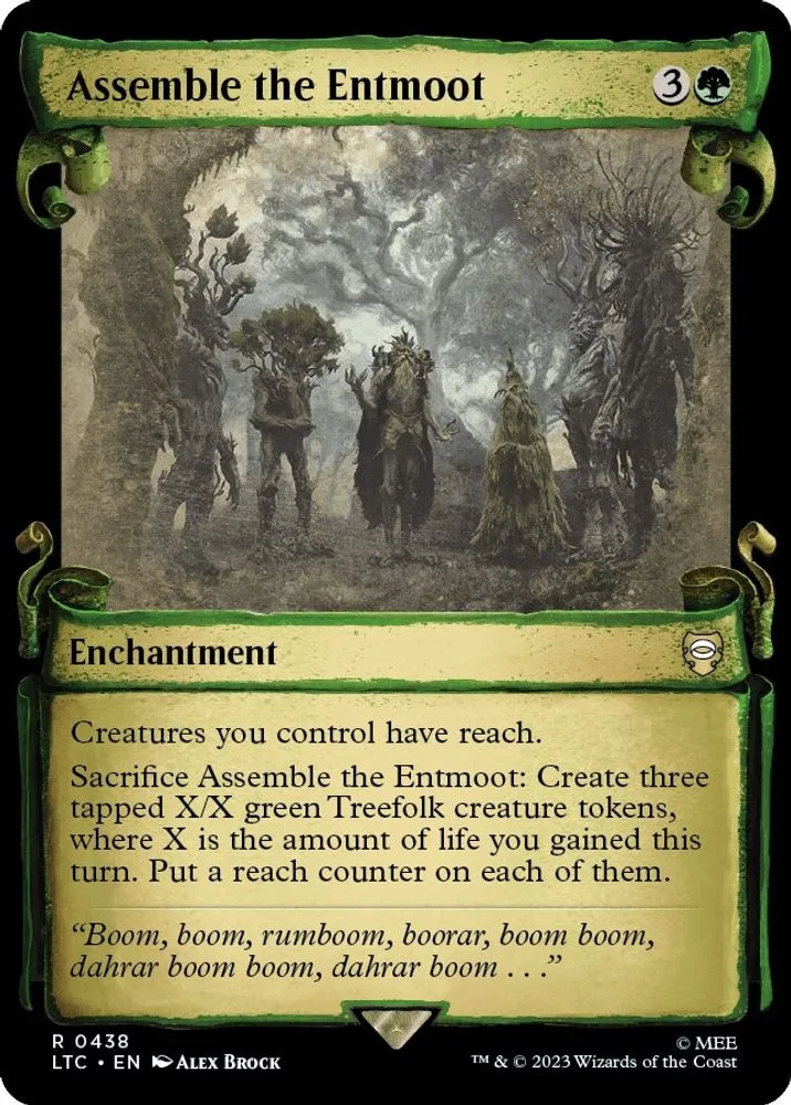 Assemble the Entmoot (Showcase Scrolls)