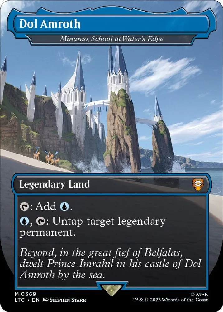 Dol Amroth - Minamo, School at Water's Edge (Borderless)
