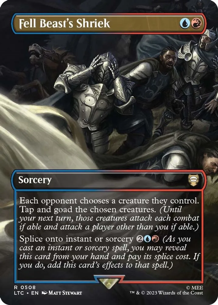 Fell Beast's Shriek (Borderless)