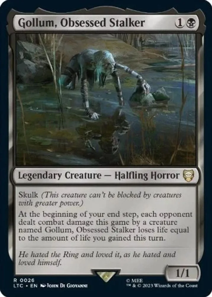 Gollum, Obsessed Stalker