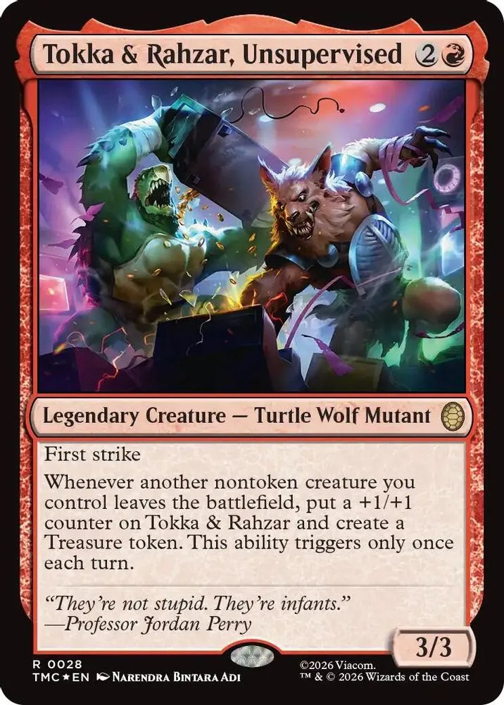 Tokka & Rahzar, Unsupervised (Surge Foil)