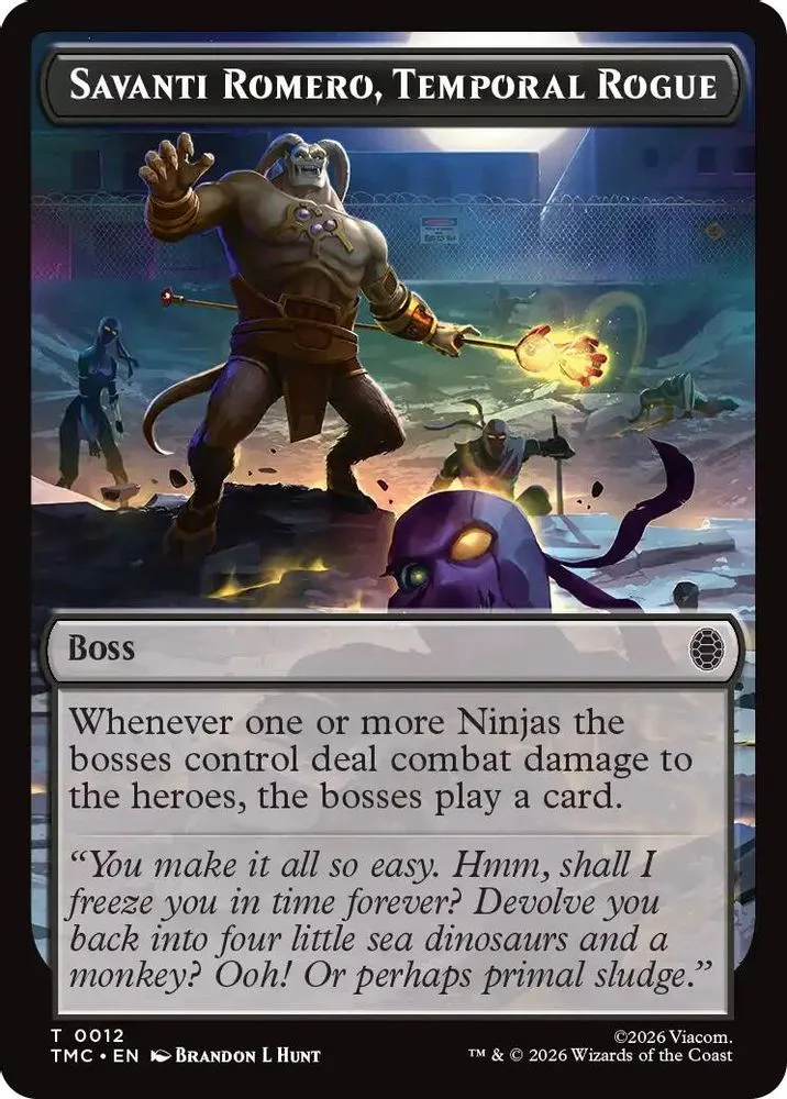 Savanti Romero, Temporal Rogue (Savanti Romero, Temporal Rogue)
