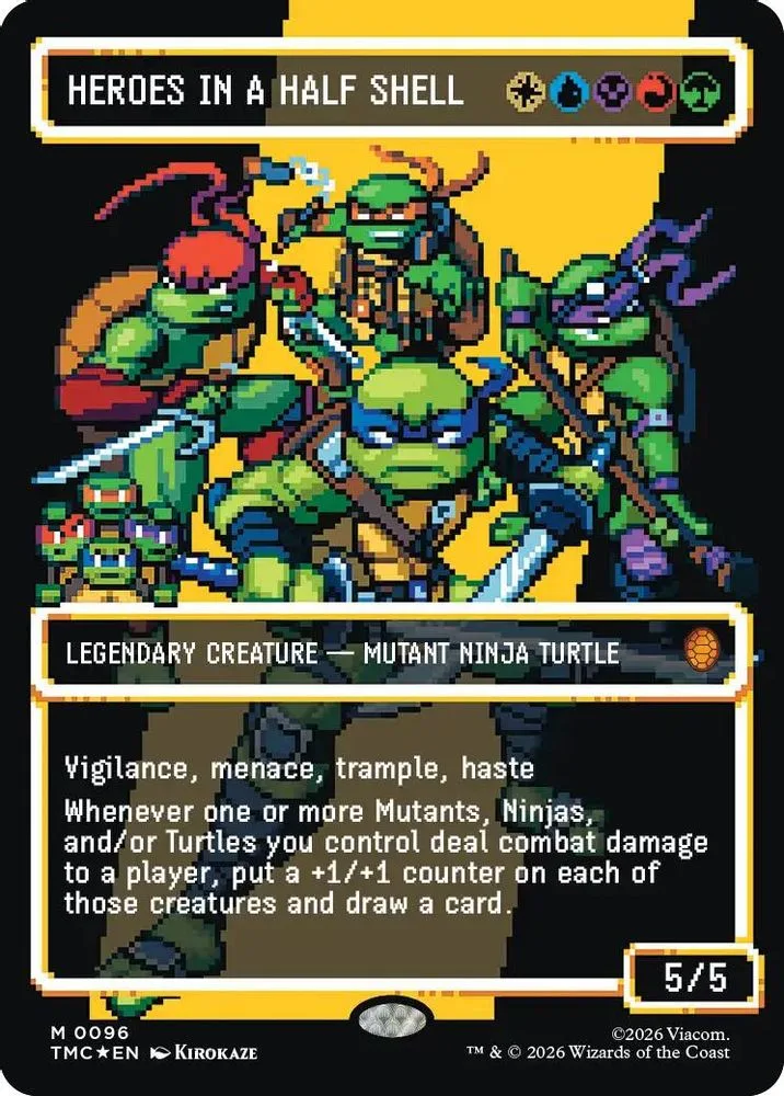 Heroes in a Half Shell (Borderless · Surge Foil)