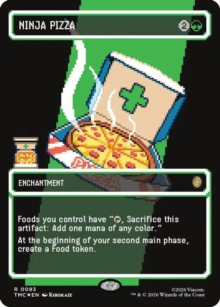 Ninja Pizza (Borderless · Surge Foil)