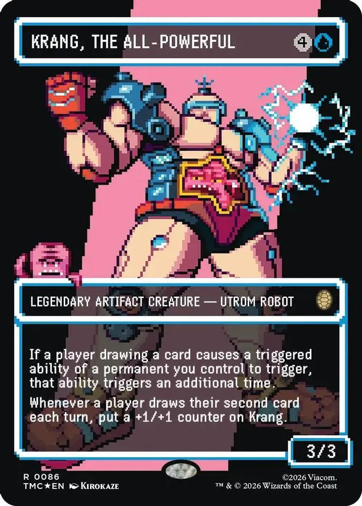 Krang, the All-Powerful (Borderless · Surge Foil)