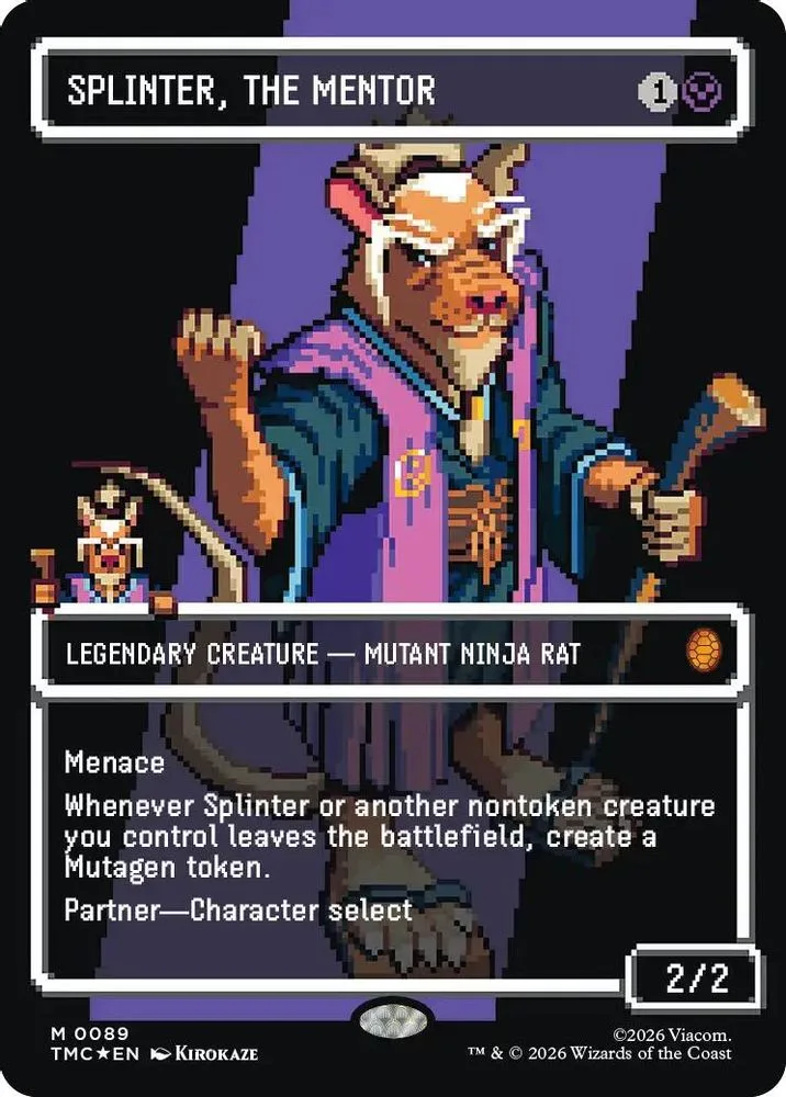 Splinter, the Mentor (Borderless · Surge Foil)
