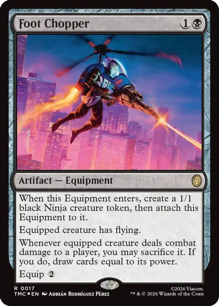 Foot Chopper (Surge Foil)