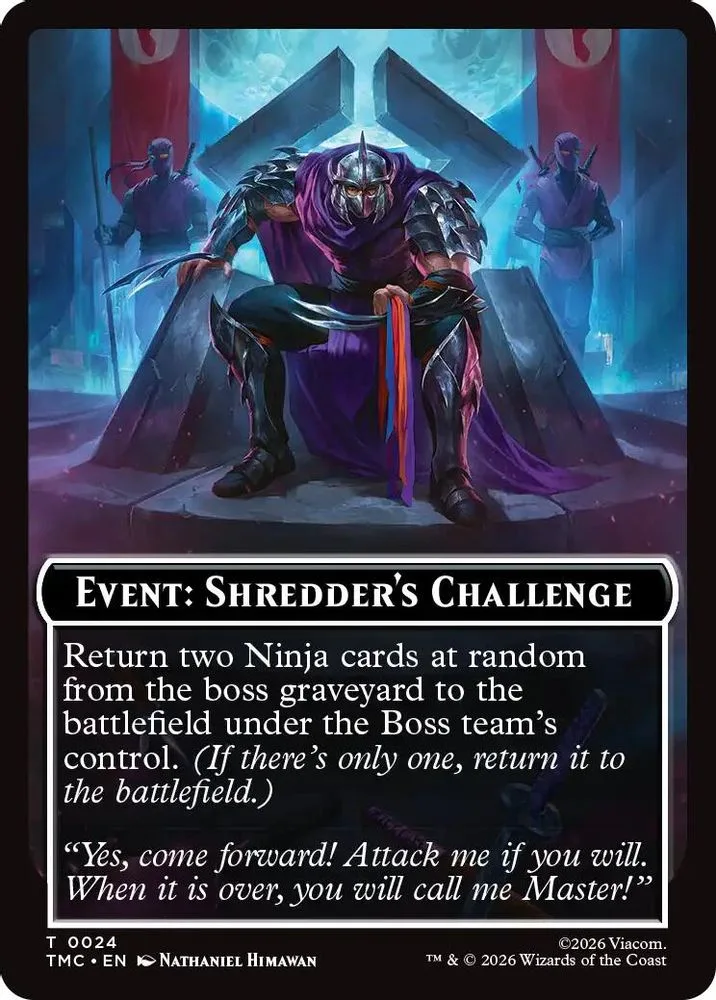 Event: Shredder's Challenge (Event: Shredder's Challenge)