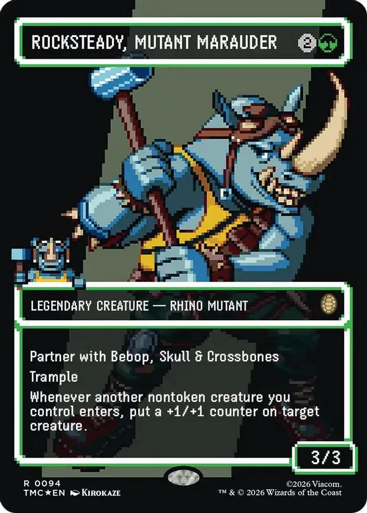 Rocksteady, Mutant Marauder (Borderless · Surge Foil)