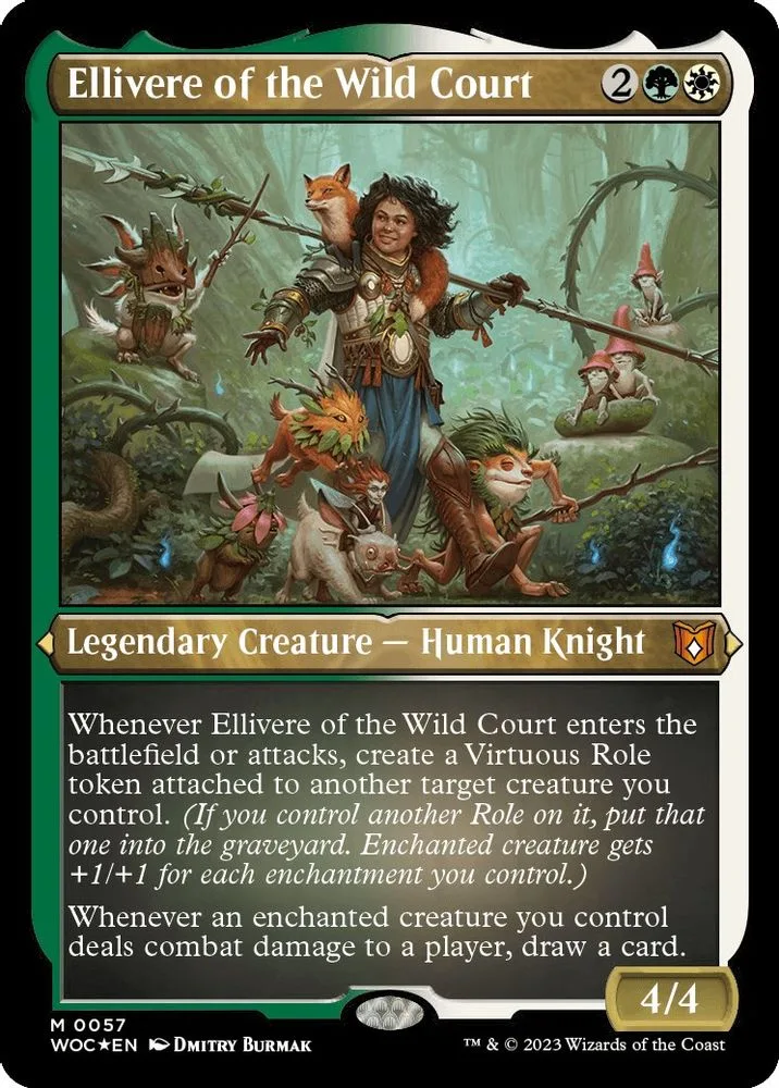 Ellivere of the Wild Court (Display Commander) - Thick Stock