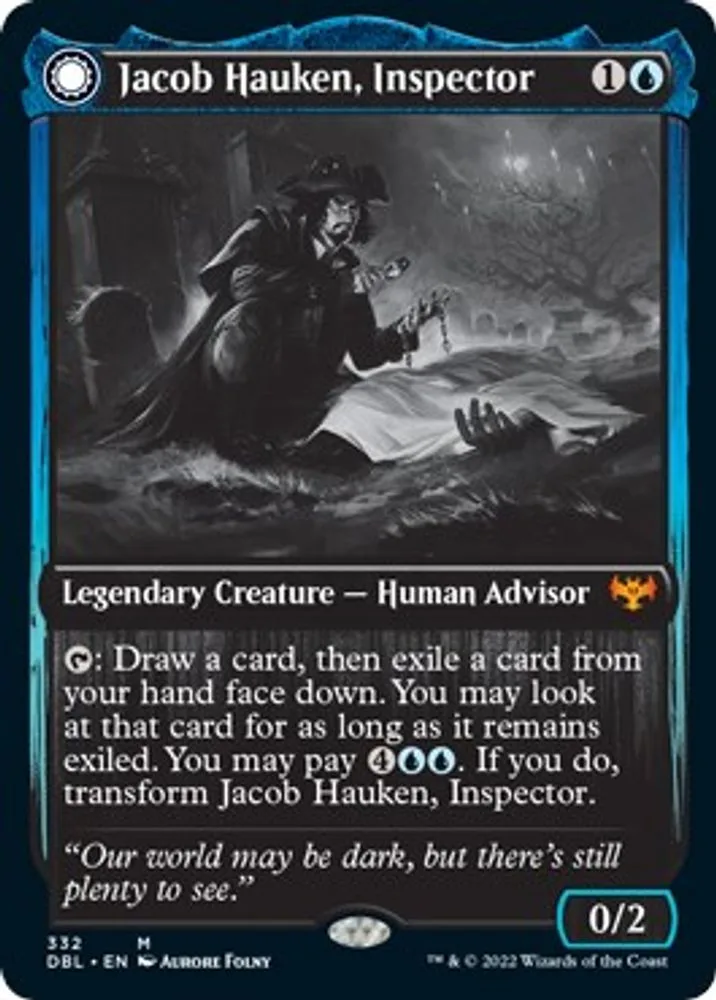 Jacob Hauken, Inspector