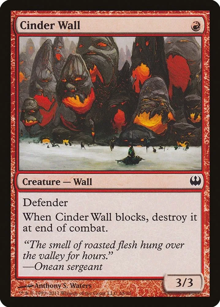 Cinder Wall