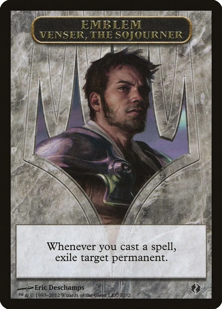 Emblem - Venser, the Sojourner
